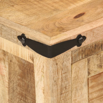 Sängbord Nattduksbord Trä 40x35x50 cm massivt mangoträ