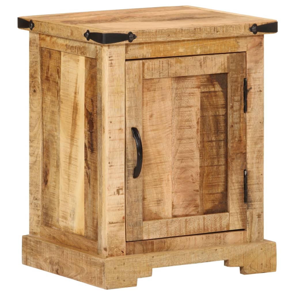 Sängbord Nattduksbord Trä 40x35x50 cm massivt mangoträ