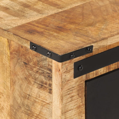 Sängbord Nattduksbord Trä 45x40x45 cm massivt mangoträ