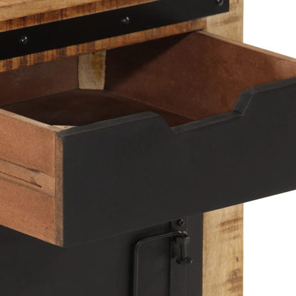 Sängbord Nattduksbord Trä 45x40x45 cm massivt mangoträ