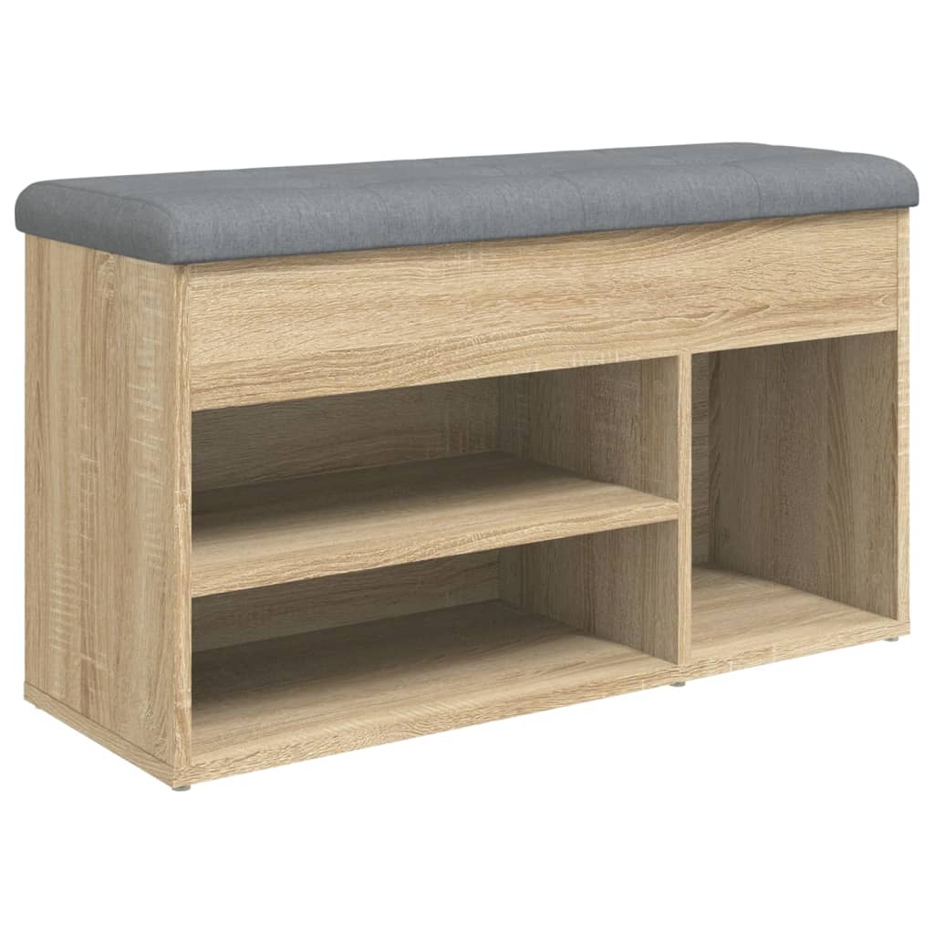 Skoställ Sonoma Ek Skobänk 82x32x45,5 cm