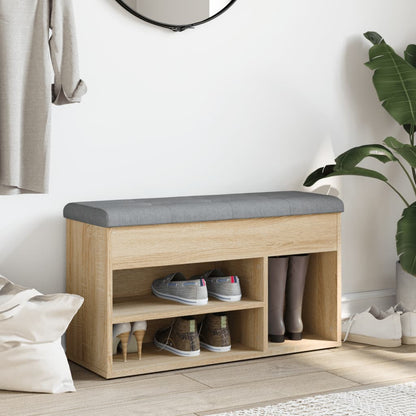 Skoställ Sonoma Ek Skobänk 82x32x45,5 cm