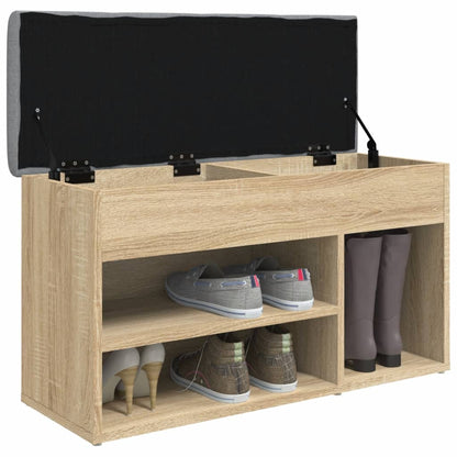 Skoställ Sonoma Ek Skobänk 82x32x45,5 cm