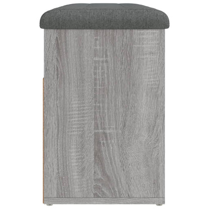 Skoställ Sonoma Grå Skobänk 82x32x45,5 cm