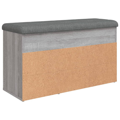 Skoställ Sonoma Grå Skobänk 82x32x45,5 cm