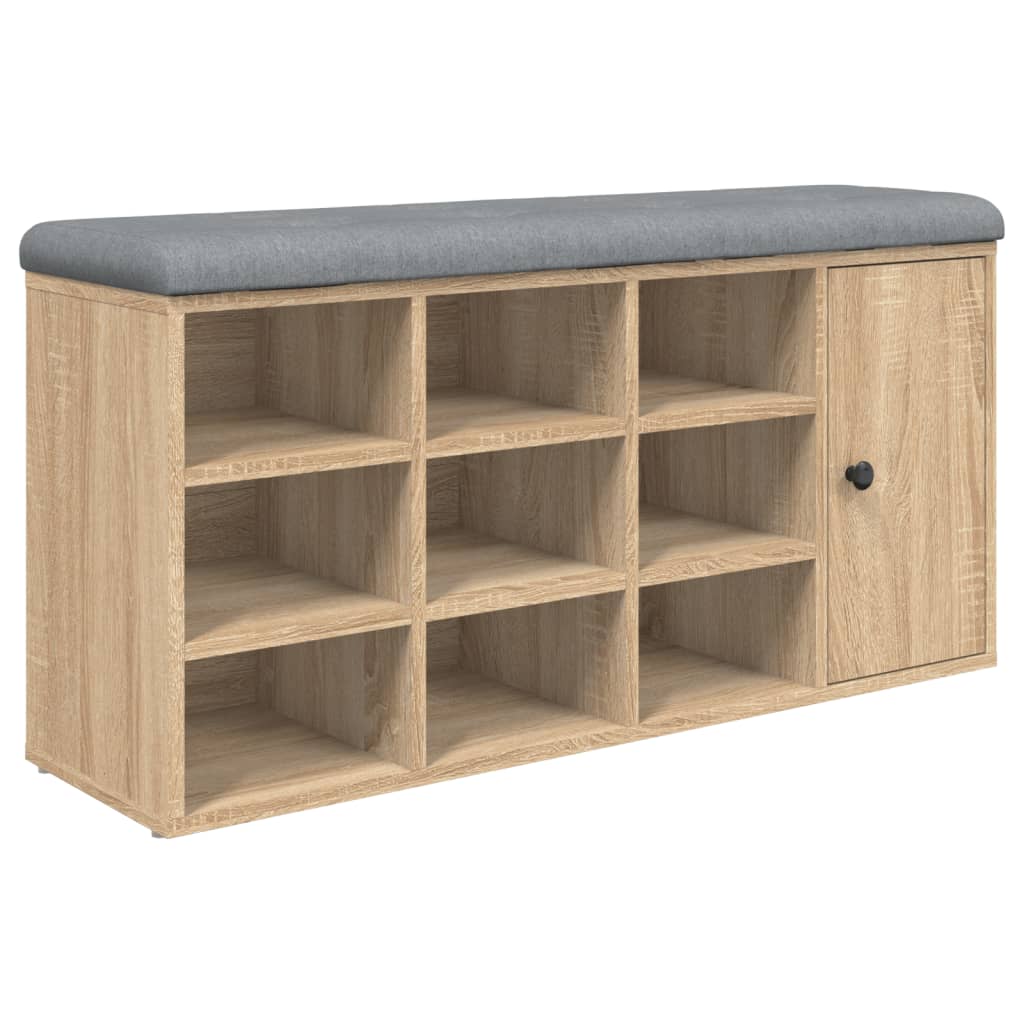 Skoställ Sonoma Ek Skobänk 102x32x50 cm
