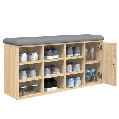 Skoställ Sonoma Ek Skobänk 102x32x50 cm