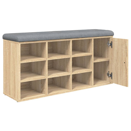 Skoställ Sonoma Ek Skobänk 102x32x50 cm