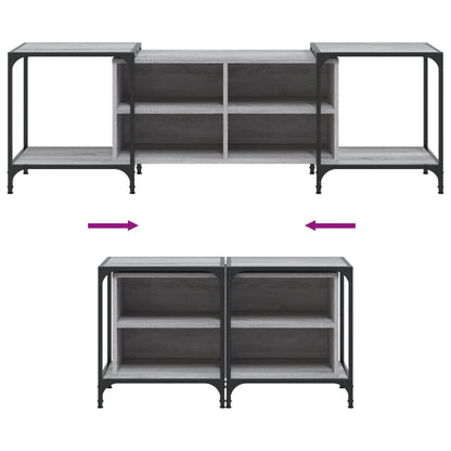 TV-Möbel Sonoma Grå TV-Bänk 153x37x50 cm