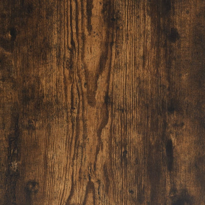 Skåp Rökfärgad Ek med glasdörrar 68x37x75,5 cm