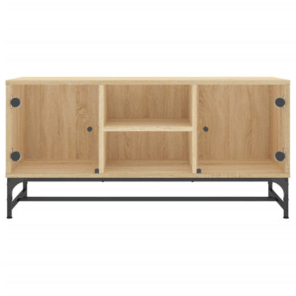TV-Möbel Sonoma Ek TV-Bänk med glasdörrar 102x37x50 cm