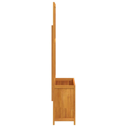 Trädgårdsspaljé Odlingslåda Trä med spaljé 100x32x165 cm massiv akacia