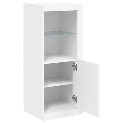 Skänk Vit LED-belysning 41x37x100 cm