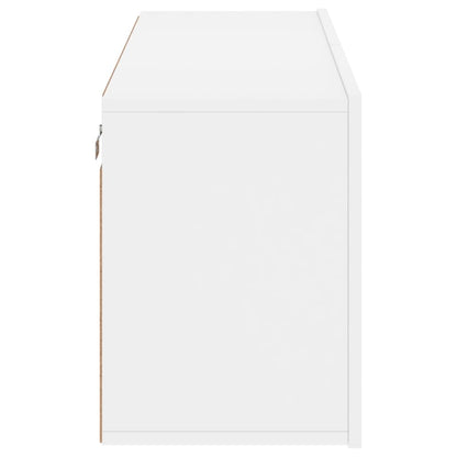 TV-Möbel Vit Väggmonterad TV-Bänk 100x30x41 cm