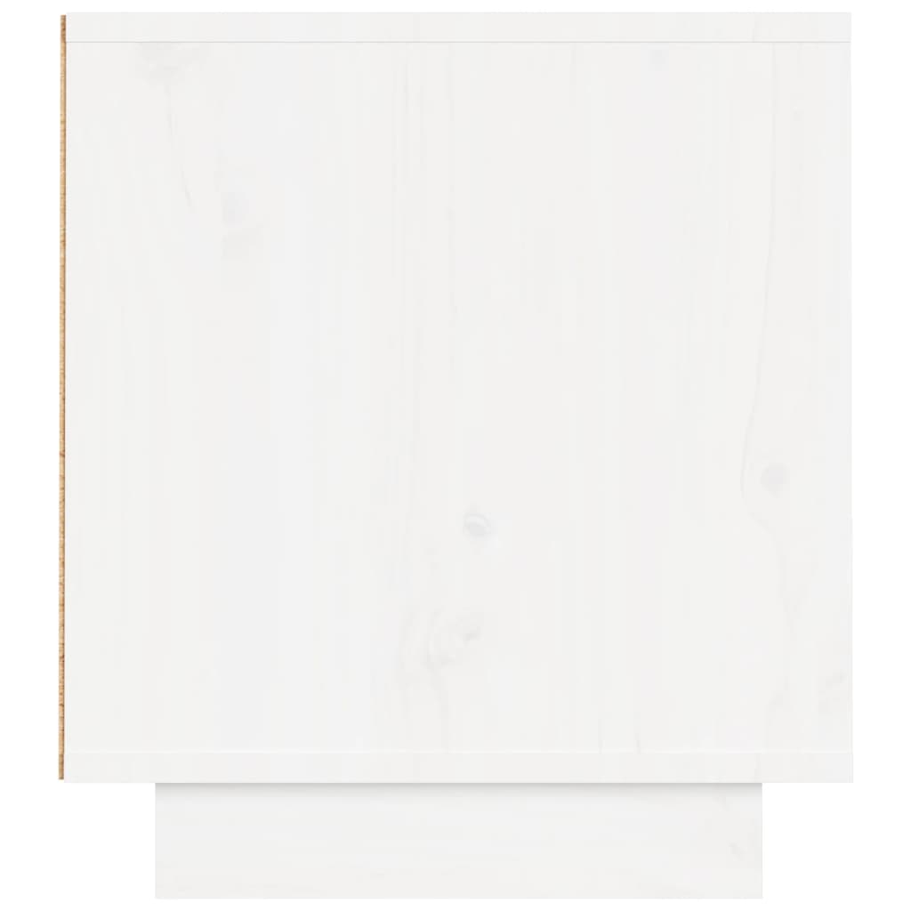 TV-Möbel Vit TV-Bänk 140x35x40 cm massiv furu