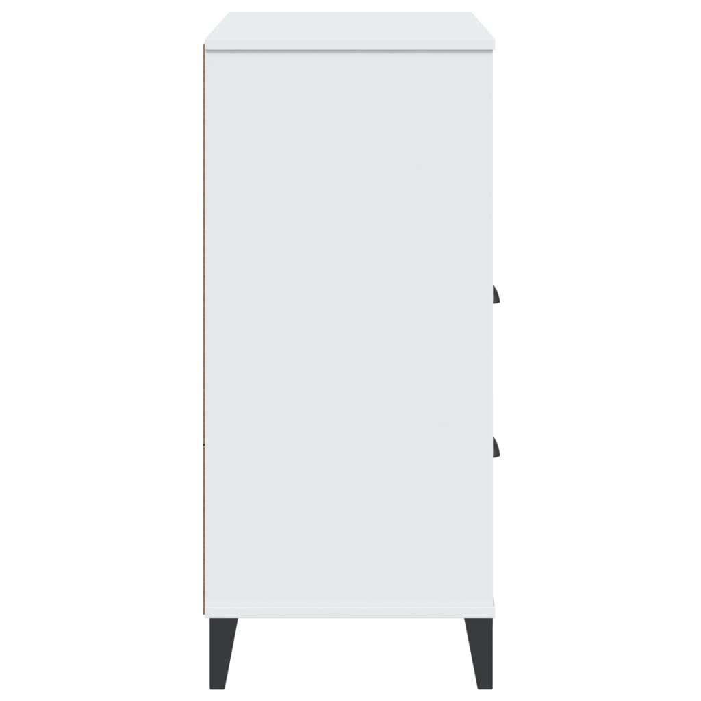 Bokhylla Vit VIKEN 80x40x90 cm