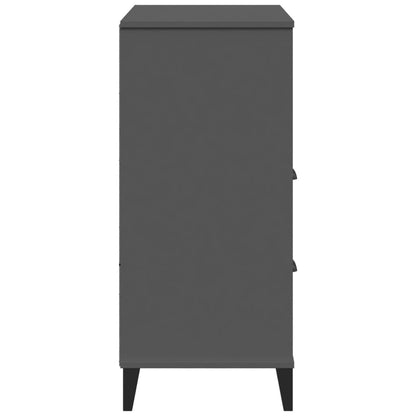 Bokhylla Grå VIKEN antracitgrå 80x40x90 cm