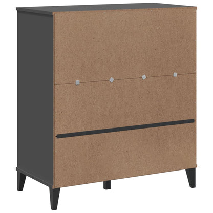 Bokhylla Grå VIKEN antracitgrå 80x40x90 cm