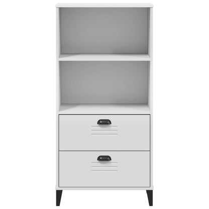 Bokhylla Vit VIGO 60x35x123 cm