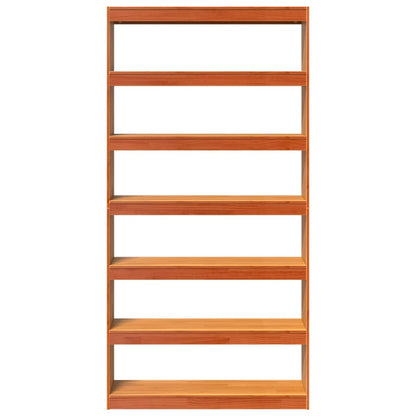 Bokhylla Trä 100x30x199,5 cm massiv furu