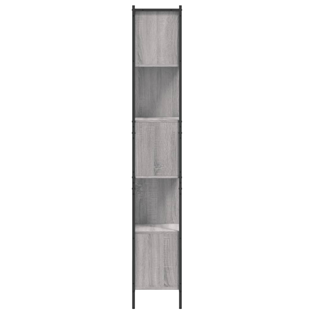 Bokhylla Sonoma Grå 72x28x172 cm