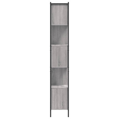 Bokhylla Sonoma Grå 72x28x172 cm
