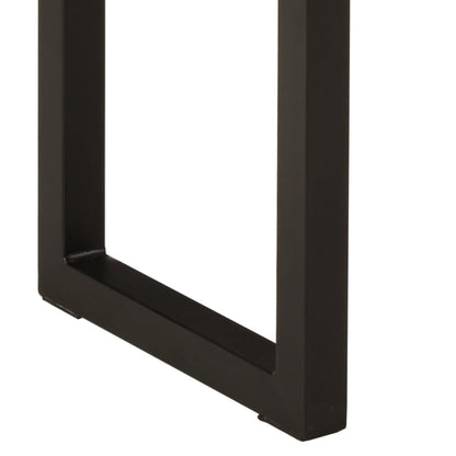 Avlastningsbord Konsollbord Trä med levande kant 105x33x76 cm massivt mangoträ