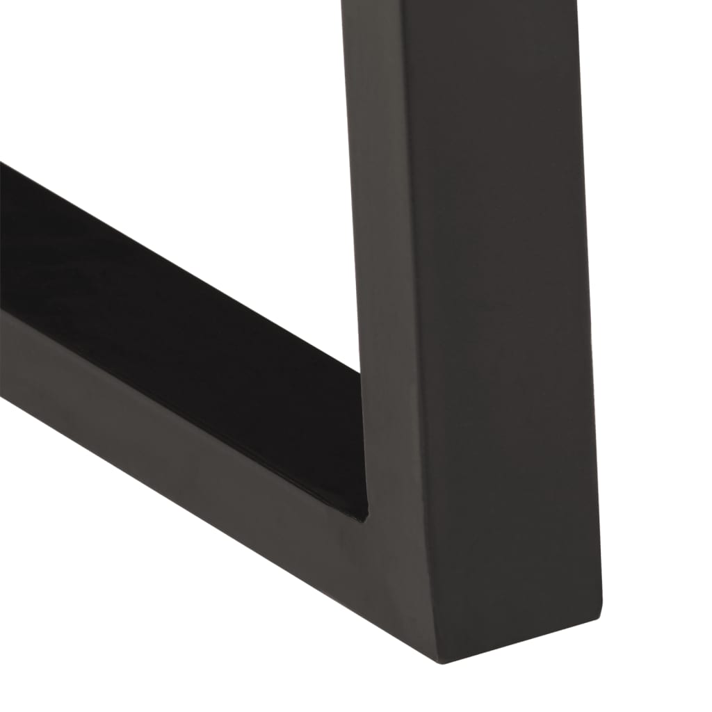 Soffbord Trä 110x55x40 cm massivt akaciaträ