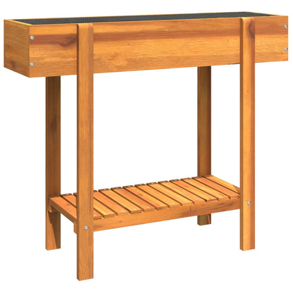 Utomhus Blomkruka Trä 90x30x75 cm massivt akaciaträ