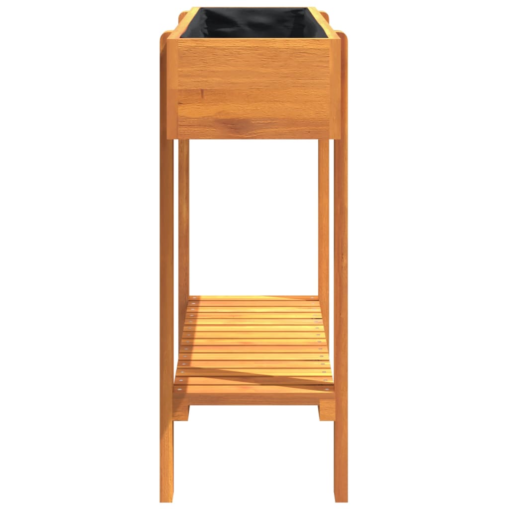 Utomhus Blomkruka Trä 90x30x75 cm massivt akaciaträ