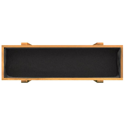 Utomhus Blomkruka Trä 90x30x75 cm massivt akaciaträ