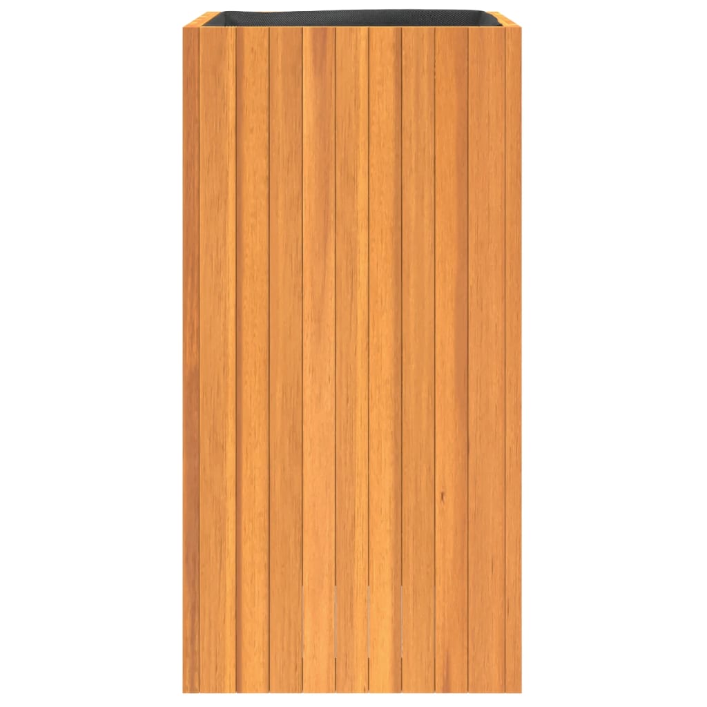 Utomhus Blomkruka Trä 45x45x90 cm massivt akaciaträ