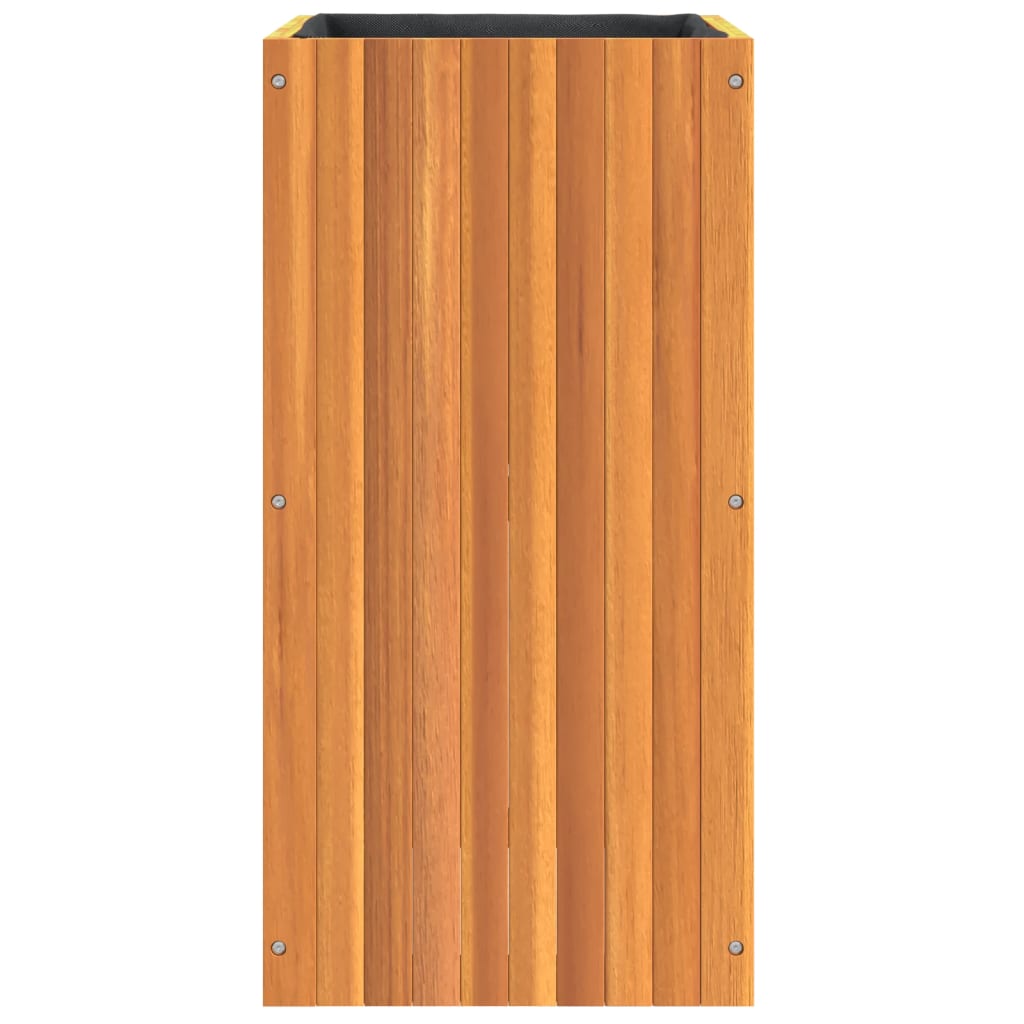 Utomhus Blomkruka Trä 45x45x90 cm massivt akaciaträ