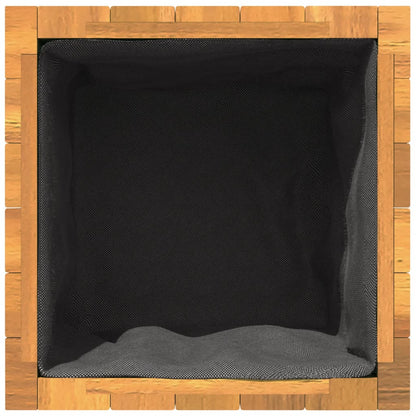 Utomhus Blomkruka Trä 45x45x90 cm massivt akaciaträ
