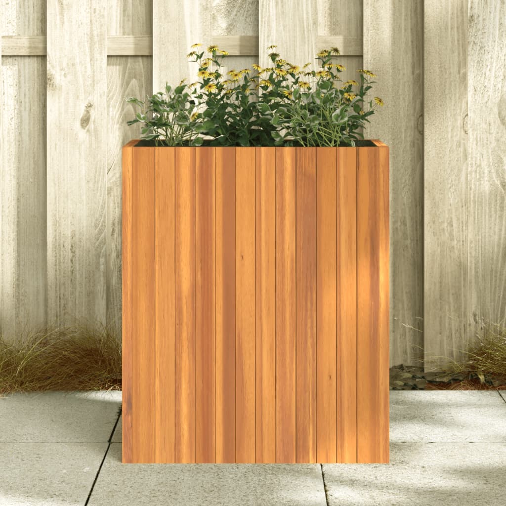 Utomhus Blomkruka Trä 55 x 23,5 x 30,5 cm massivt akaciaträ