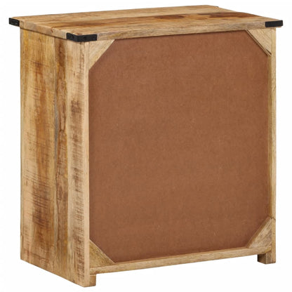 Byrå Trä med 3 lådor 55x35x60 cm massivt mangoträ