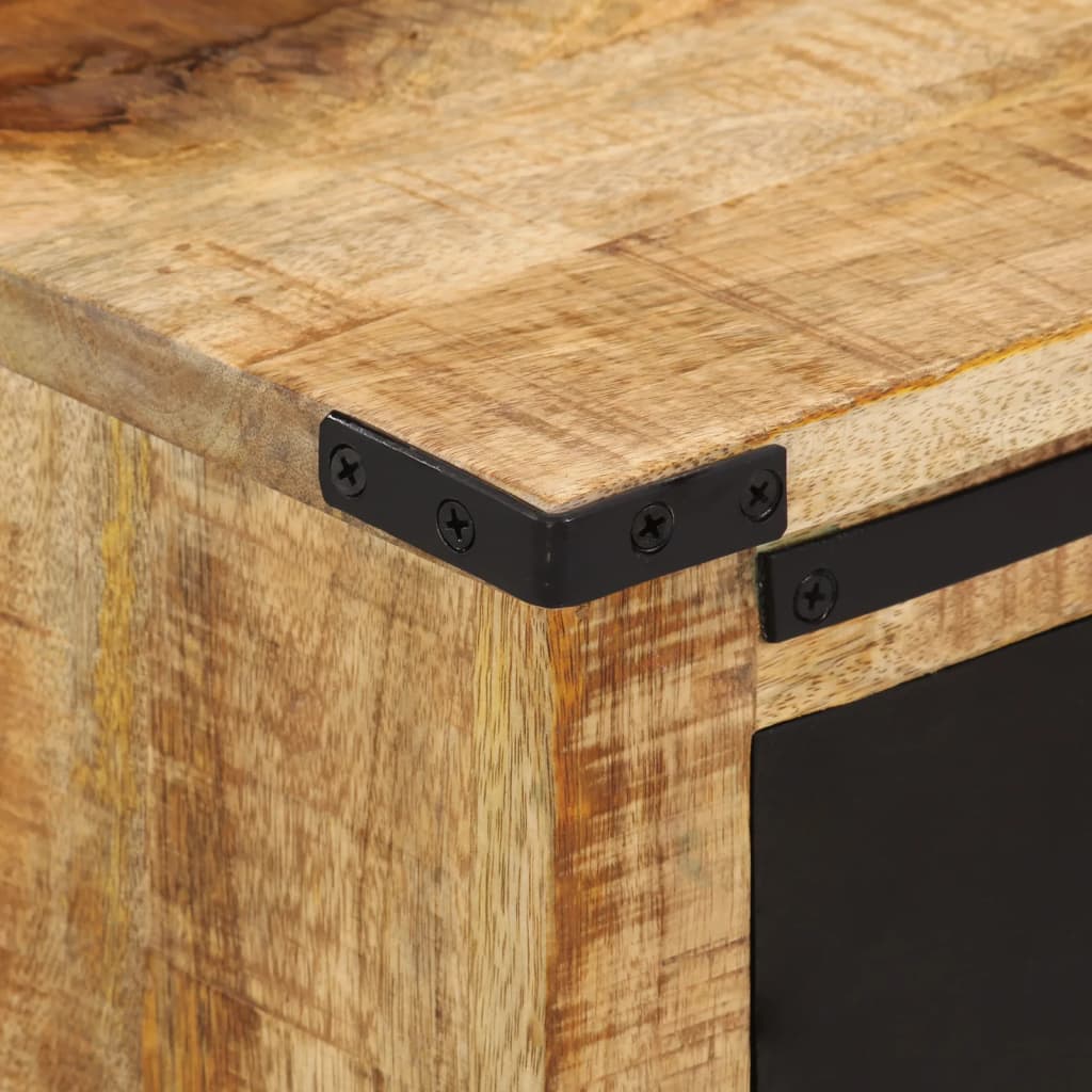 Byrå Trä med 3 lådor 55x35x60 cm massivt mangoträ