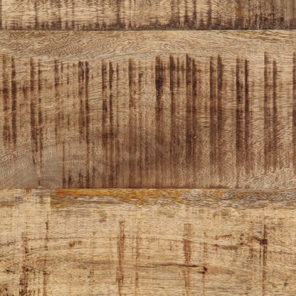 Soffbord Trä 80x50x40 cm massivt grovt mangoträ