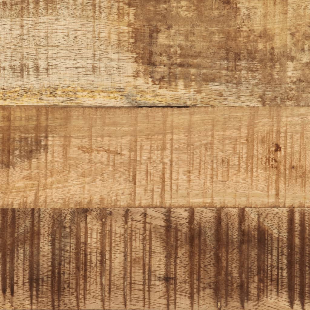 Soffbord Trä 100x50x35 cm massivt grovt mangoträ