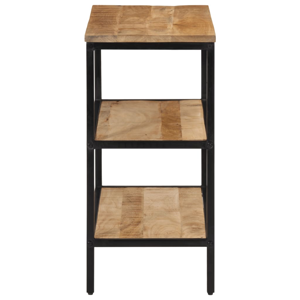 Avlastningsbord Konsollbord Trä 70x35x70 cm massivt grovt mangoträ