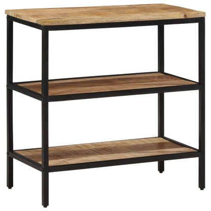 Avlastningsbord Konsollbord Trä 70x35x70 cm massivt grovt mangoträ