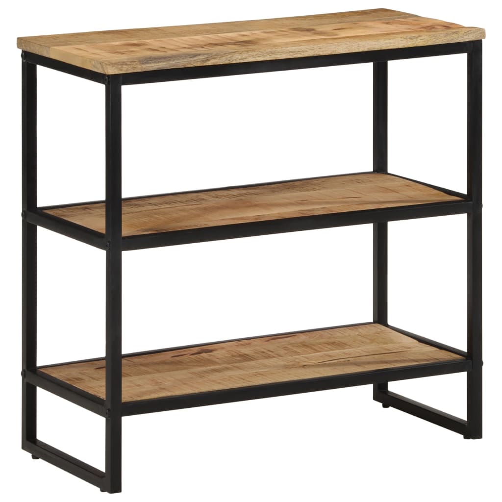 Avlastningsbord Konsollbord Trä 70x35x70 cm massivt grovt mangoträ