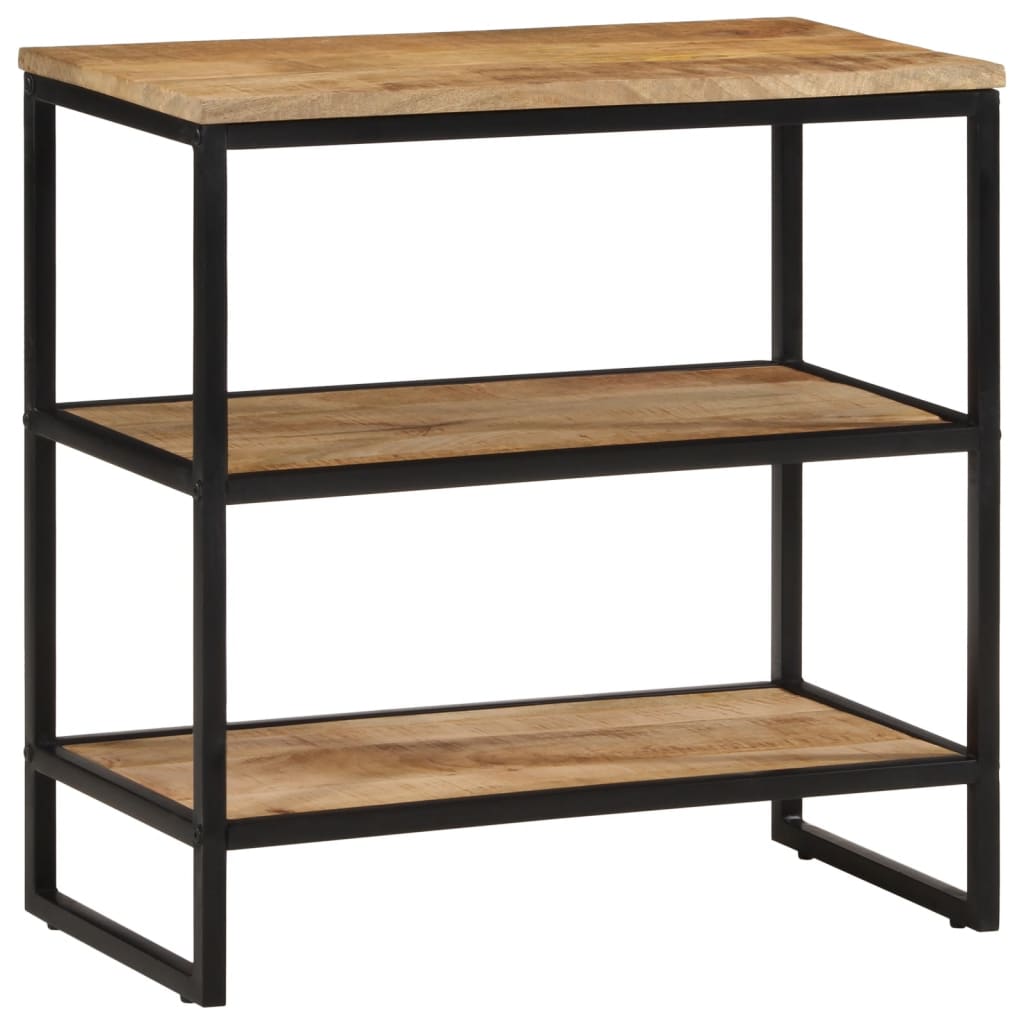 Avlastningsbord Konsollbord Trä 70x35x70 cm massivt grovt mangoträ