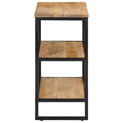 Avlastningsbord Konsollbord Trä 70x35x70 cm massivt grovt mangoträ