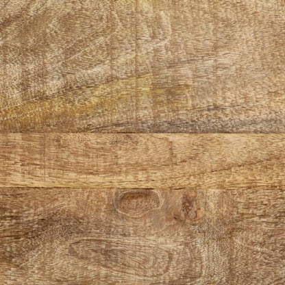 Avlastningsbord Konsollbord Trä 70x35x70 cm massivt grovt mangoträ