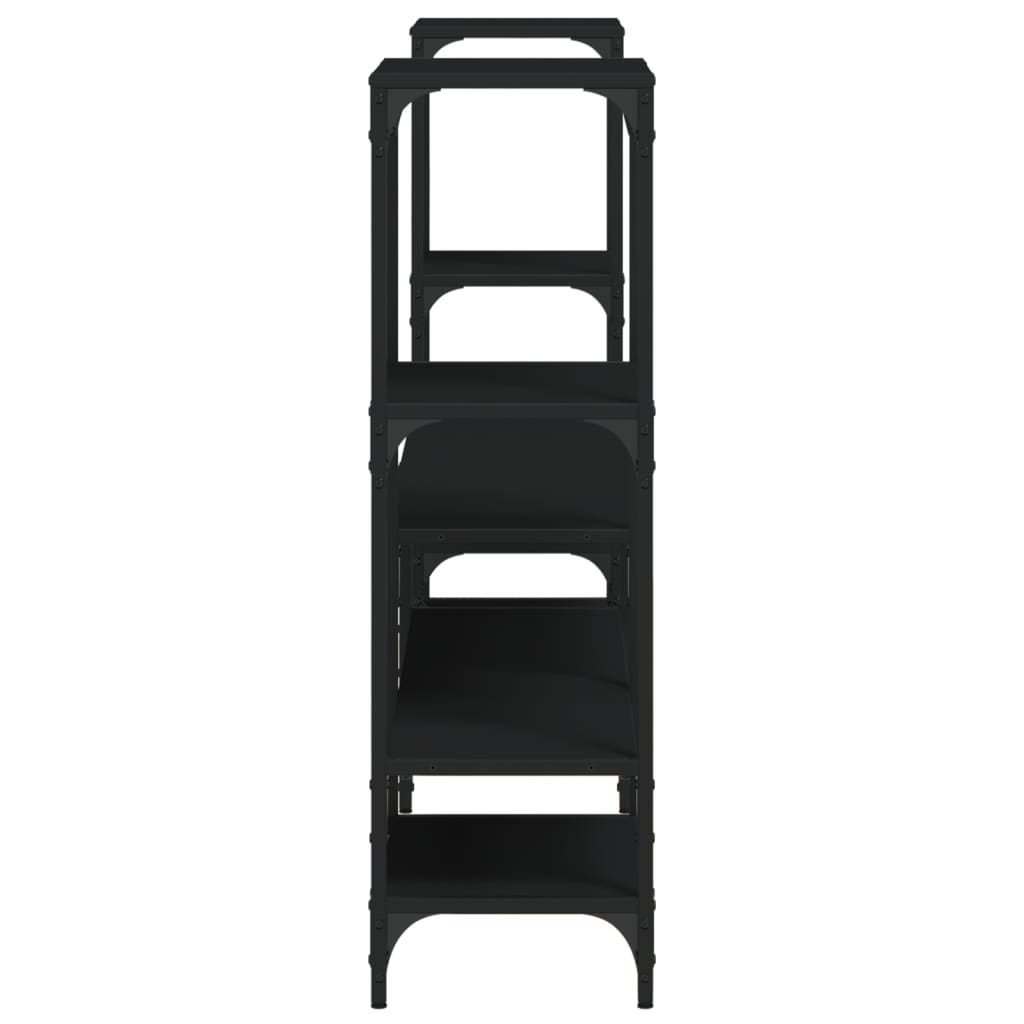 TV-Möbel Svart TV-Skåp 206,5x28,5x95 cm