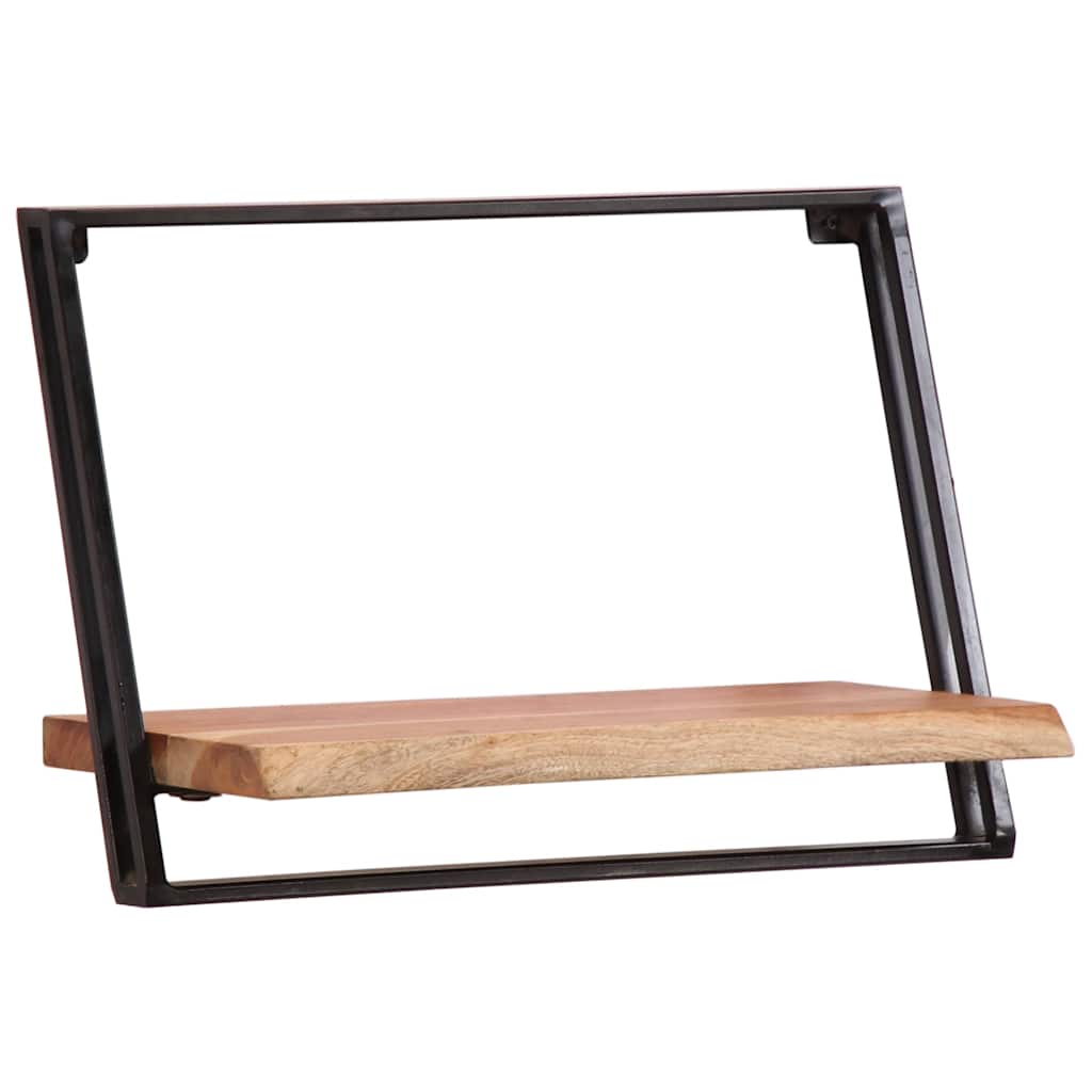 Vägghylla Trä 5 delar massivt Trä akacia