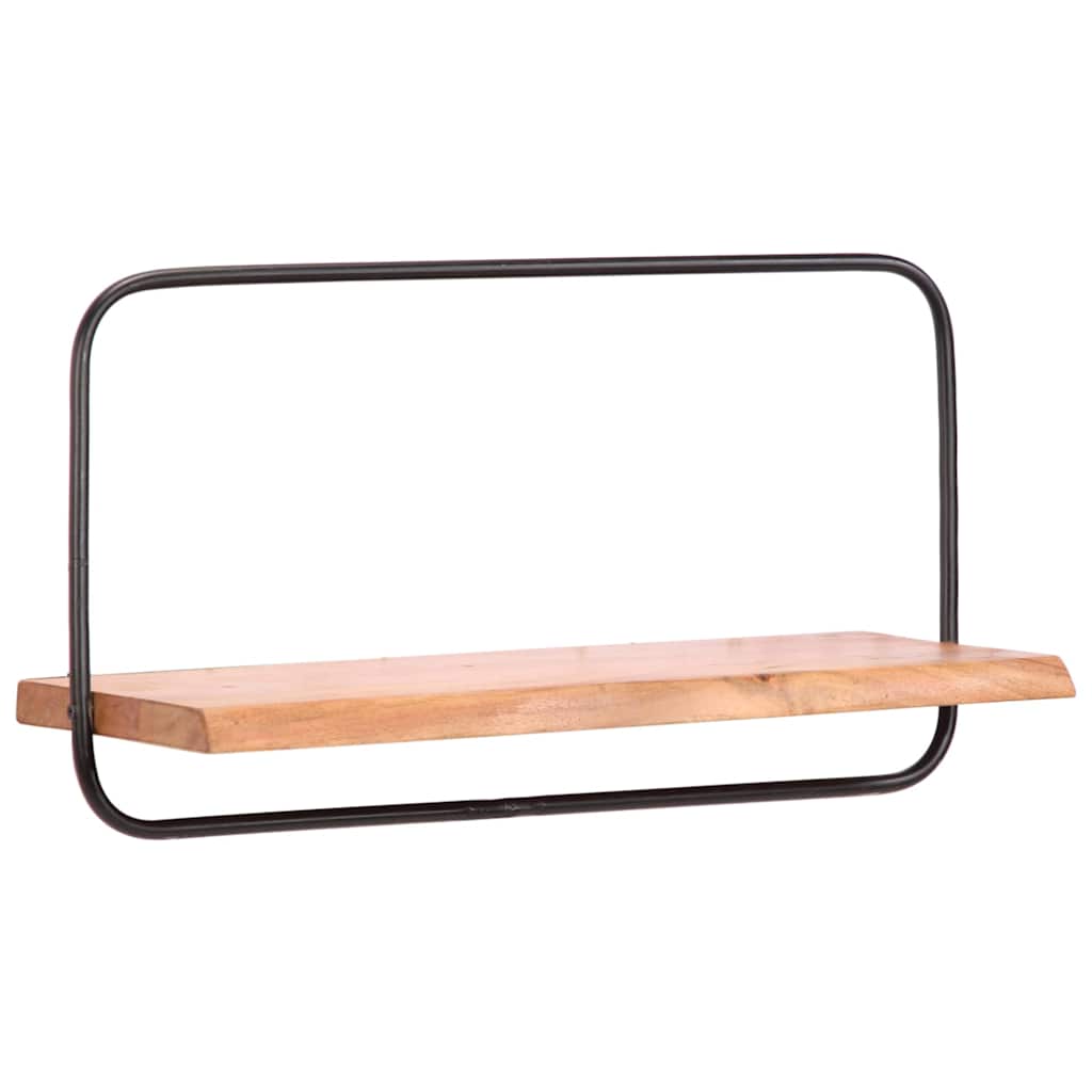 Vägghylla Trä 5 delar massivt Trä akacia