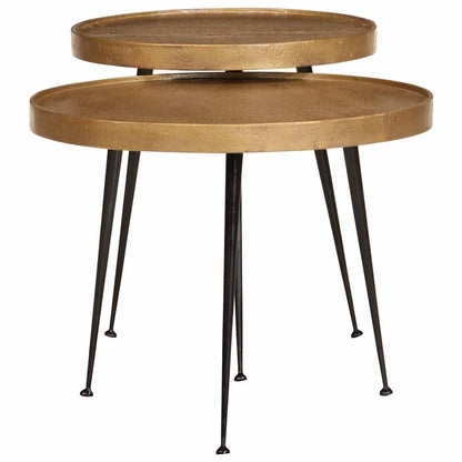 Soffbord DIV. 2 delar gyllene