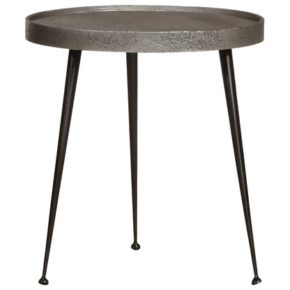 Soffbord DIV. 2 delar silverfärgat trä